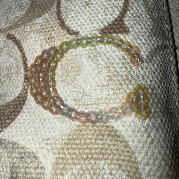 Coach Signature Crossbody Bag - Cream and Silver - Picture 4 of 9